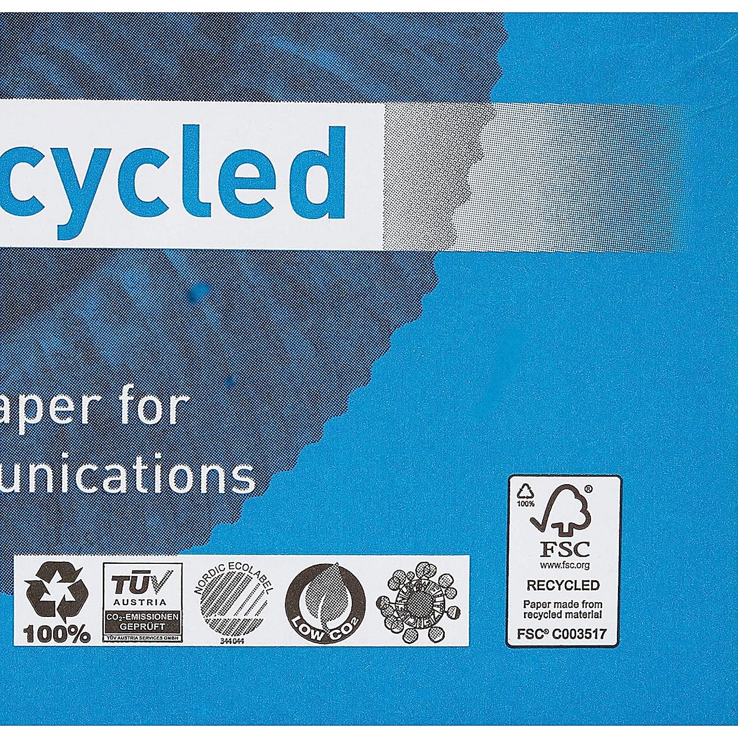 Evolution A4 Business Recycled Paper, White, 100gsm, Ream (500 Sheets)