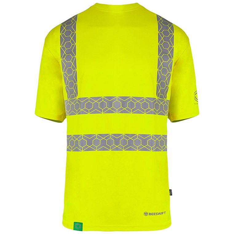Envirowear Hi-Vis T-Shirt, Saturn Yellow, 2XL Easy2Order : EWCTSSYXXL