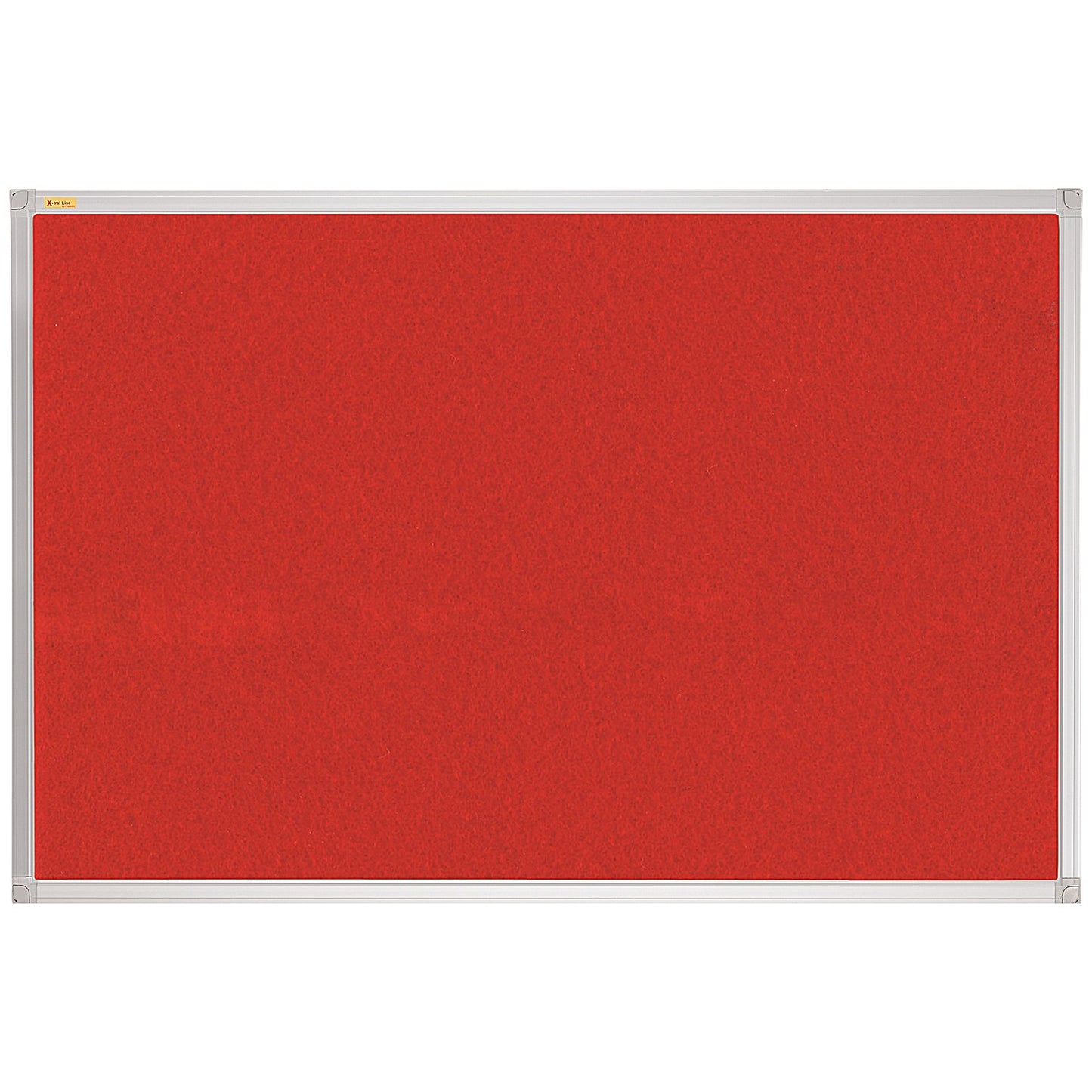 Franken X-traLine Noticeboard, Felt, W1800xH1200mm, Red