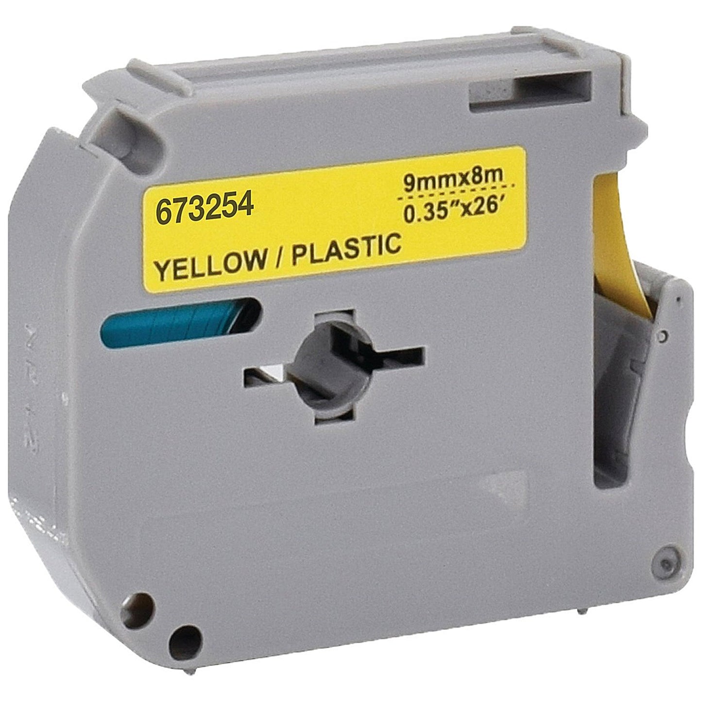 Five Star Non-OEM Replacement for Brother M-K621 Black on Yellow 9mm x 8m FS673254 Easy2Order : FS673254