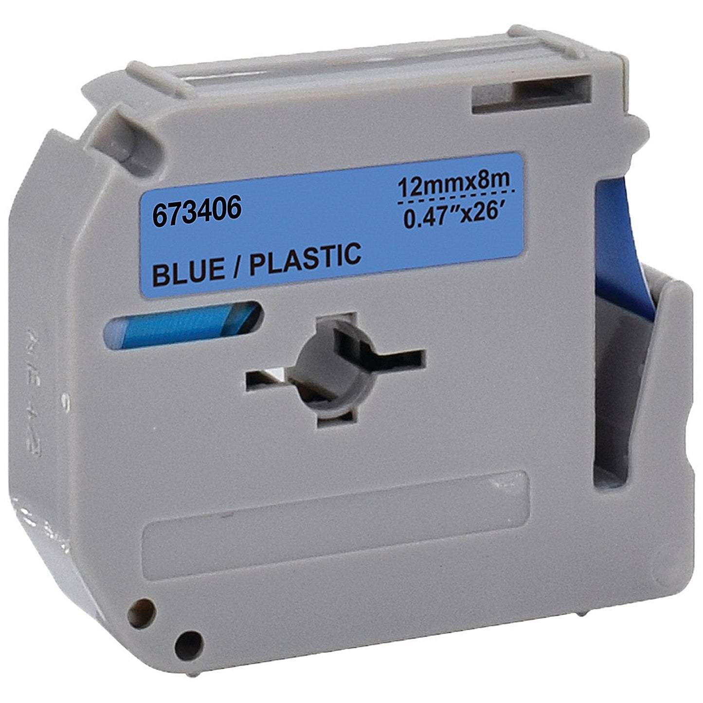 Five Star Non-OEM Replacement for Brother M-K531 Black on Blue 12mm x 8m FS673406 Easy2Order : FS673406