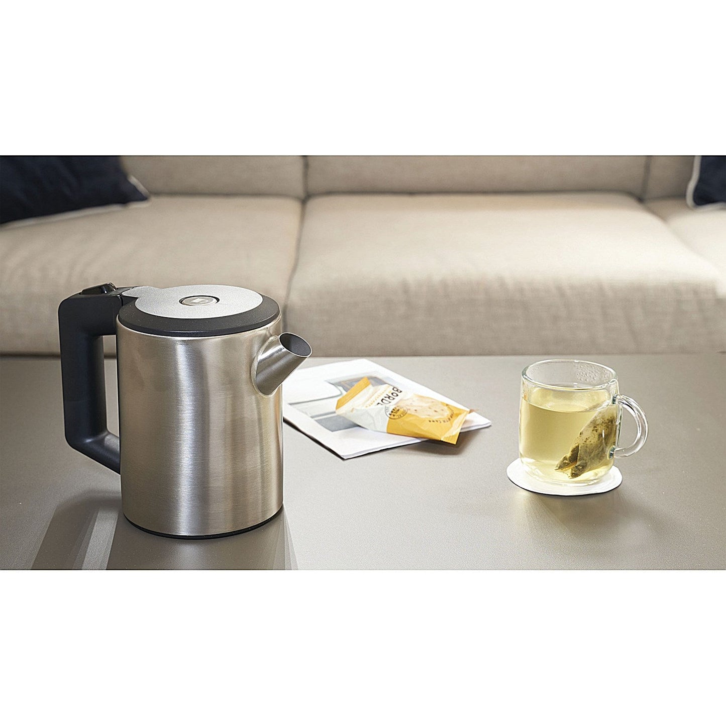 Canterbury Kettle, 0.6 Litre, Brushed Steel Easy2Order : FUP24136