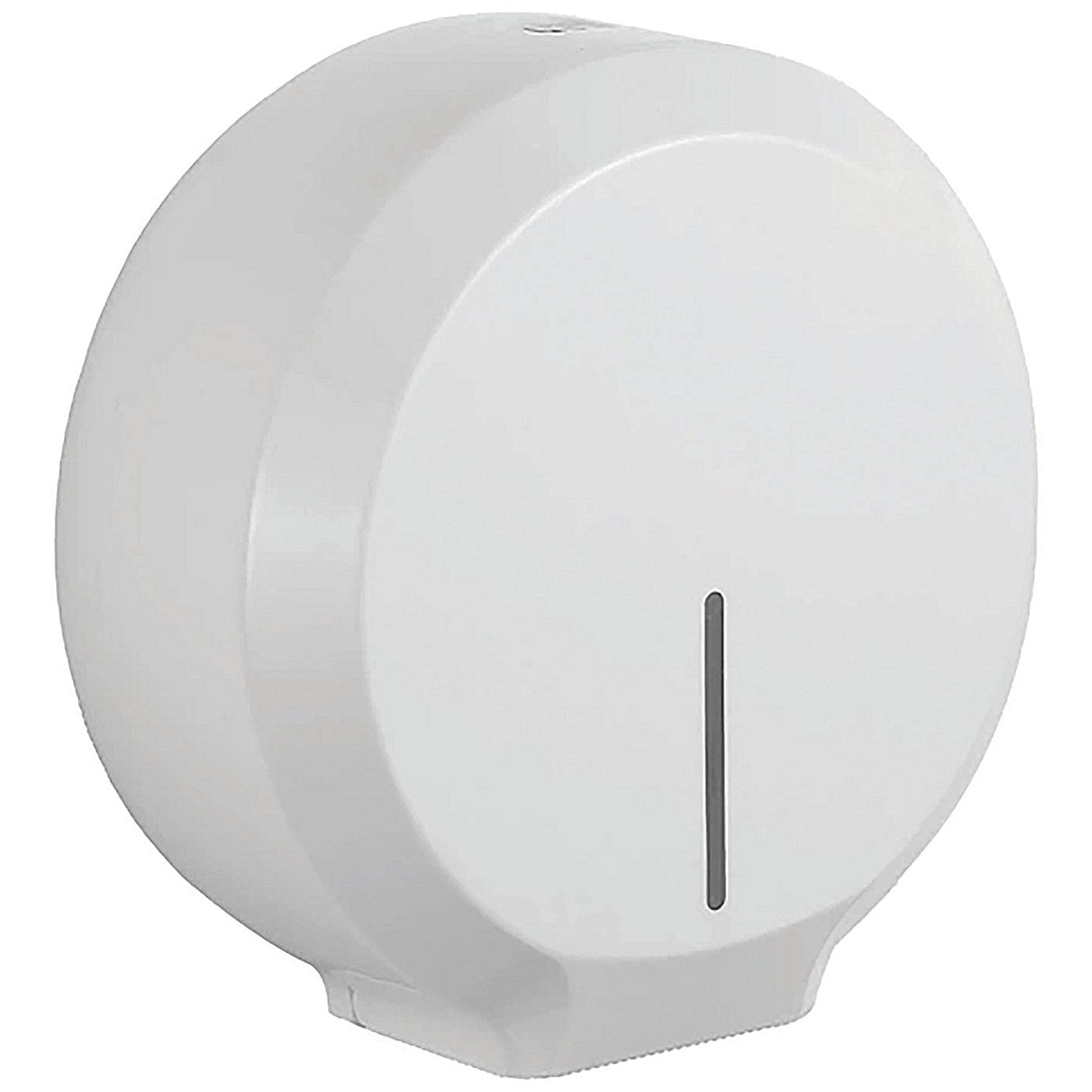 Essence Commercial Mini Jumbo Toilet Roll Dispenser White WR-ESS-MJUMBO-W Easy2Order : FW354323