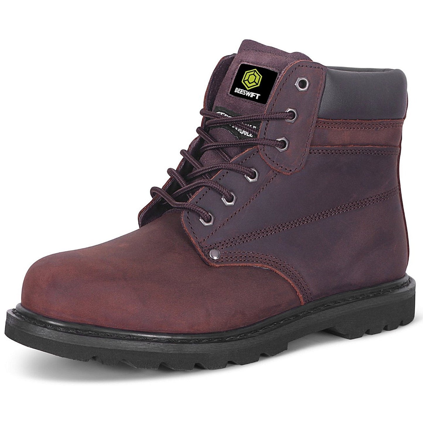 Beeswift Goodyear Welted 6 inch Boots, Brown, 11 Easy2Order : GWBBR11