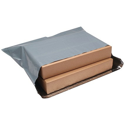 GoSecure Polythene Mailing Bags, 235x320mm, Opaque, Pack of 500