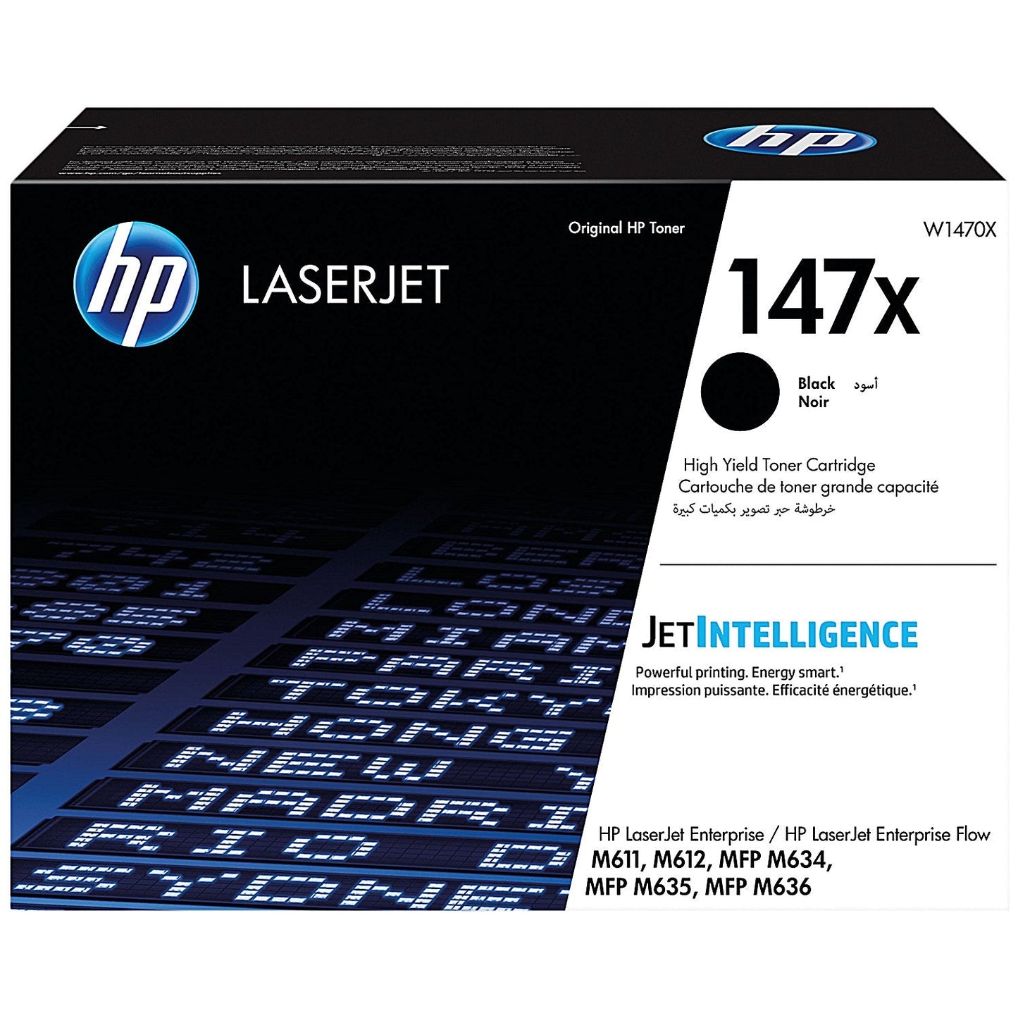 HP 147X Original LaserJet Toner Cartridge High Yield Black W1470X Easy2Order : HPW1470X
