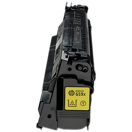 HP 659X Original LaserJet Toner Cartridge High Yield Yellow W2012X
