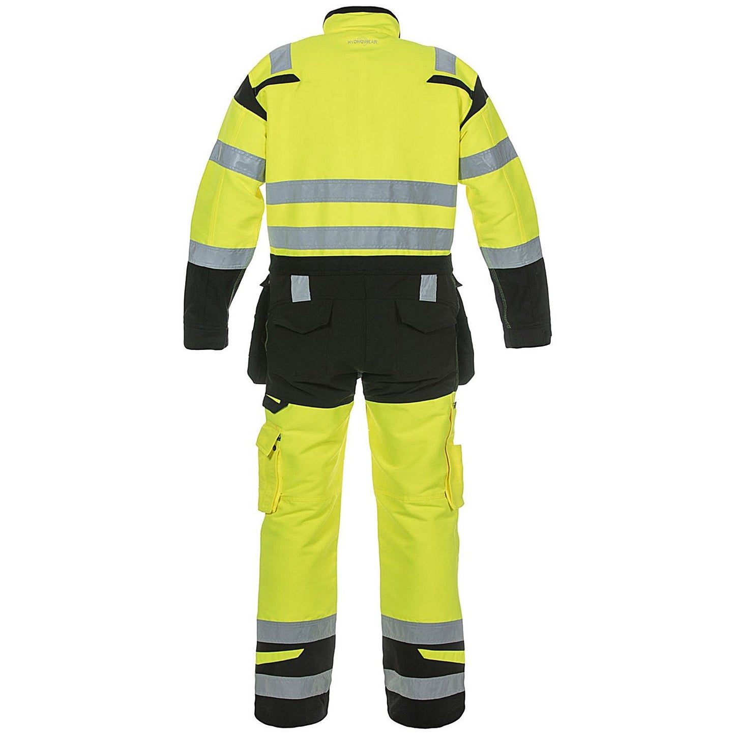 Hydrowear Hove High Visibility Two Tone Coveralls, Saturn Yellow & Black, 42 Easy2Order : HYD048471SYBL42