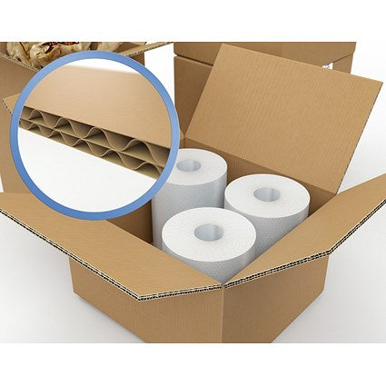Double Wall Corrugated Dispatch Cartons, W599xD510xH410mm, Brown, Pack of 15