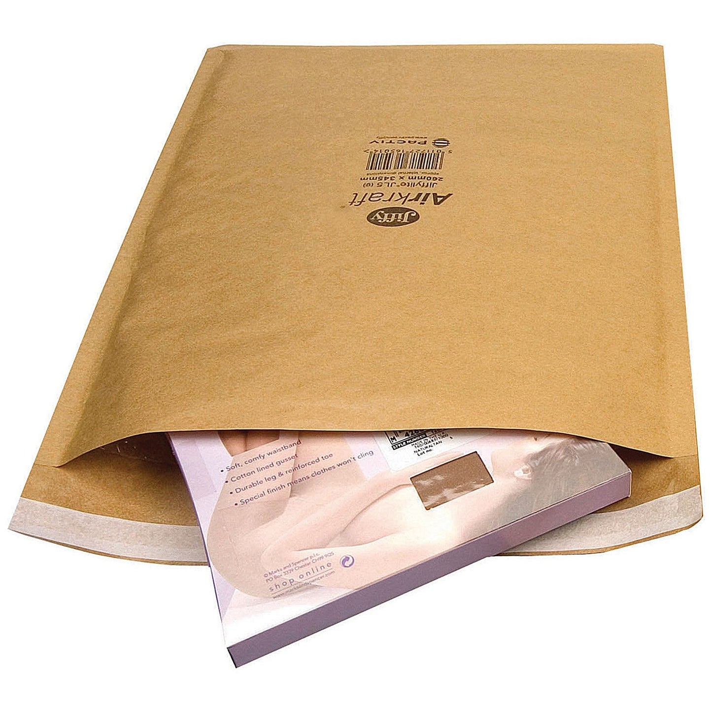 Jiffy Airkraft No.1 Bubble Lined Postal Bags, 170x245mm Peel & Seal, Multi Gold, Pack of 10 Easy2Order : JF79972
