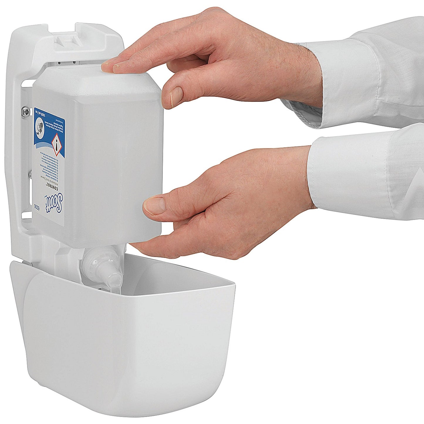 Scott Antibacterial Hand Wash Cartridge, 1 Litre, Pack of 6