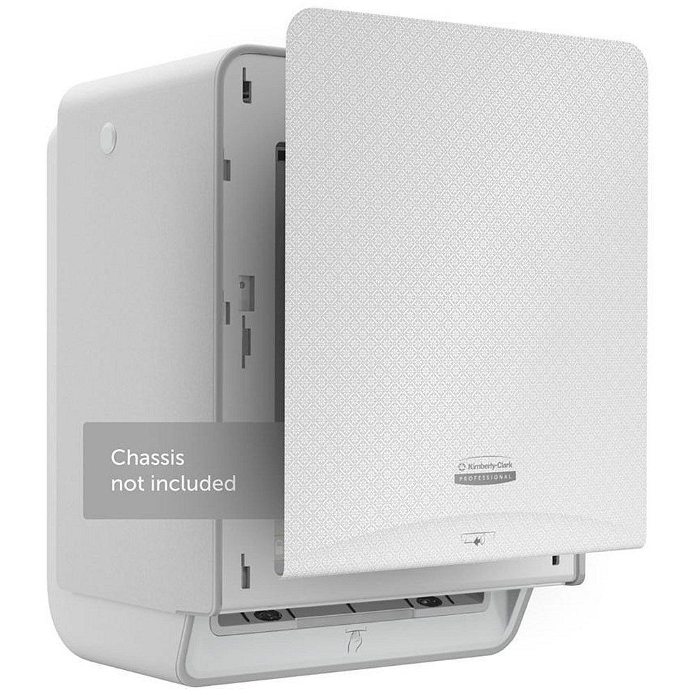 Kimberly Clark Icon Faceplate For Automatic Rolled Hand Towel Dispenser White Mosaic 58770