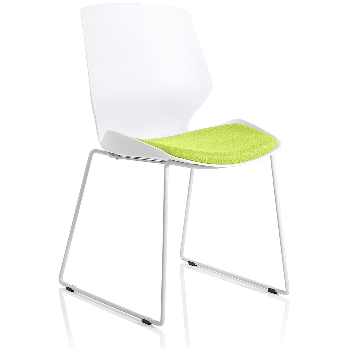 Florence Sled Visitor Chair, Myrrh Green Easy2Order : KCUP2044