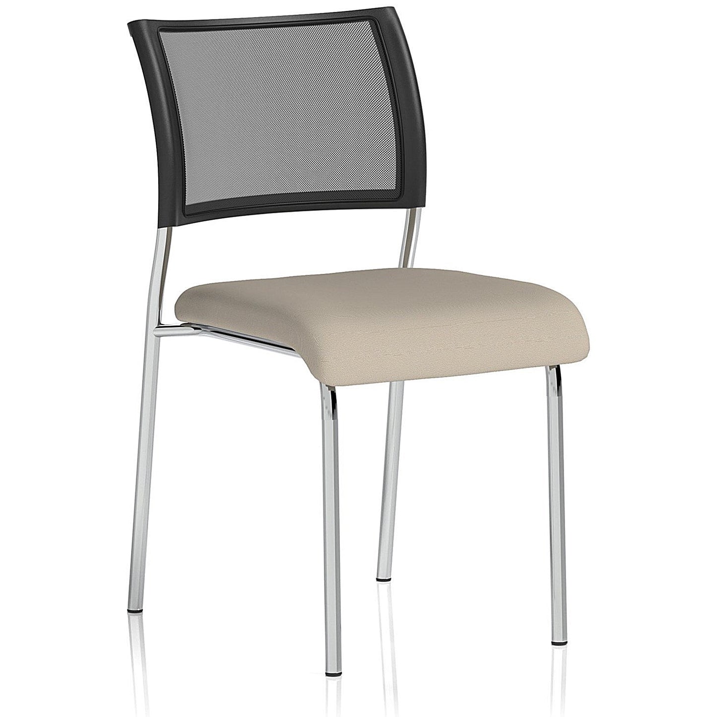 Brunswick Chrome Frame Mesh Back Chair, Quest Salt Easy2Order : KCUP2437