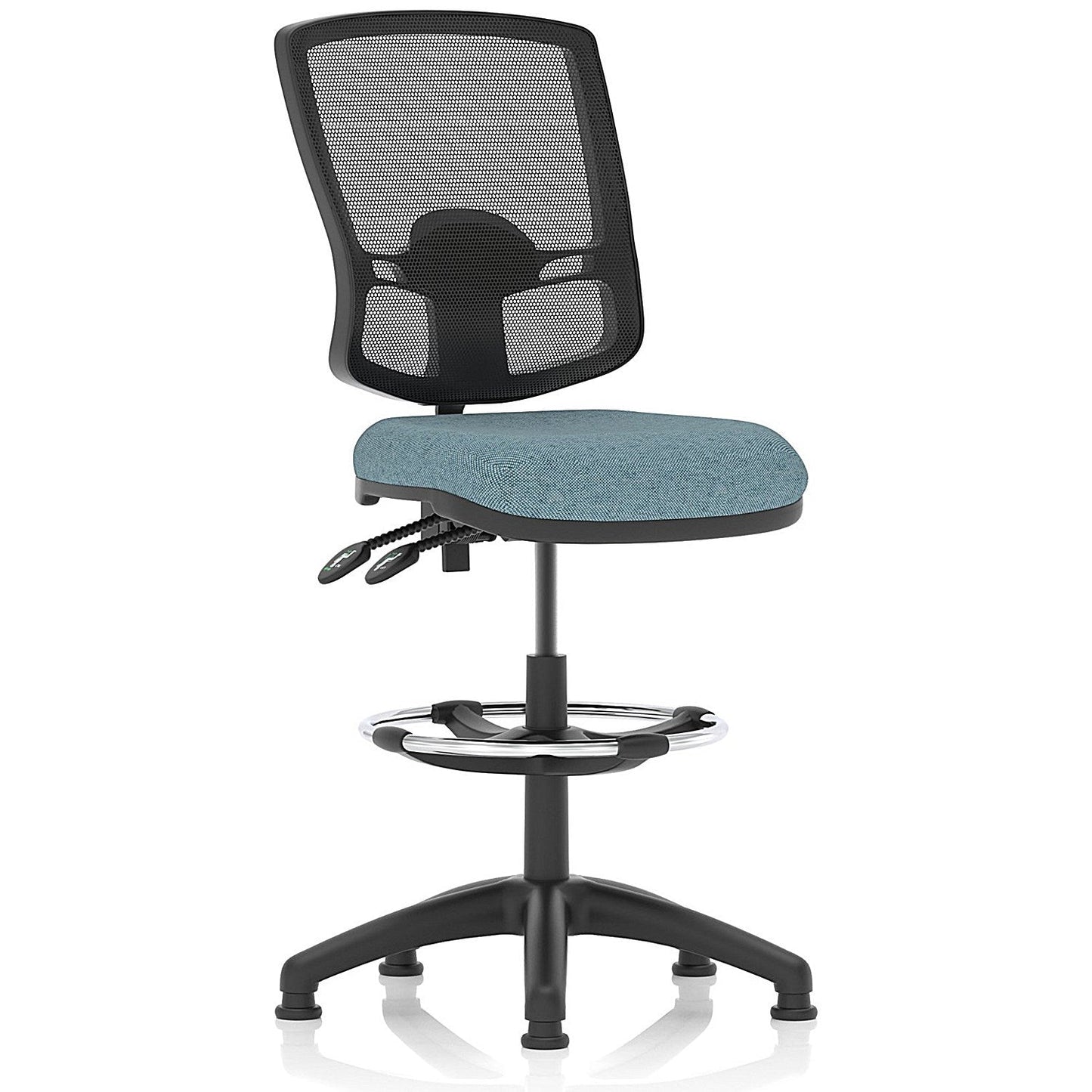 Eclipse Plus II High Rise Deluxe Mesh Back Operator Chair, Seat Rivet Quench Easy2Order : KCUP3379