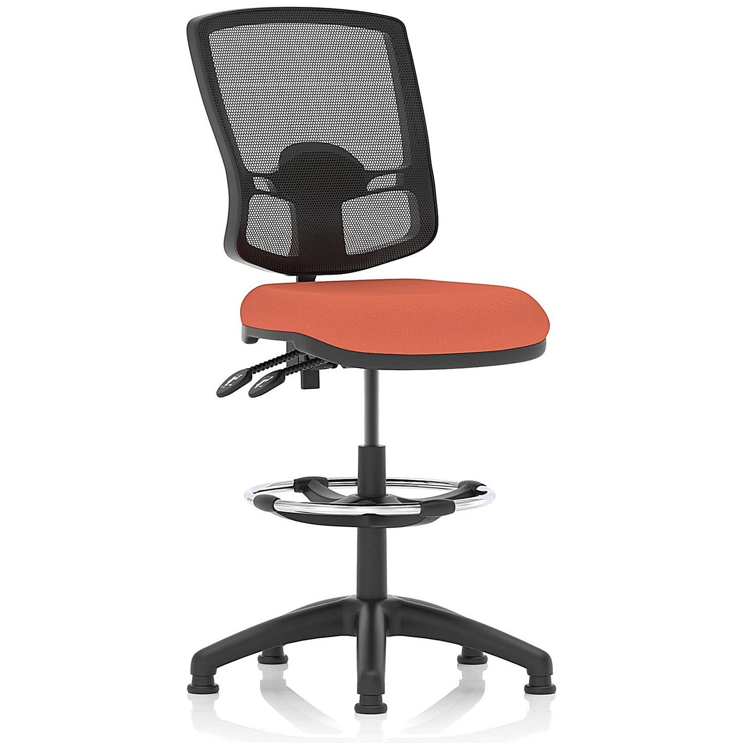 Eclipse Plus II High Rise Deluxe Mesh Back Operator Chair, Seat Quest Crab Easy2Order : KCUP3381