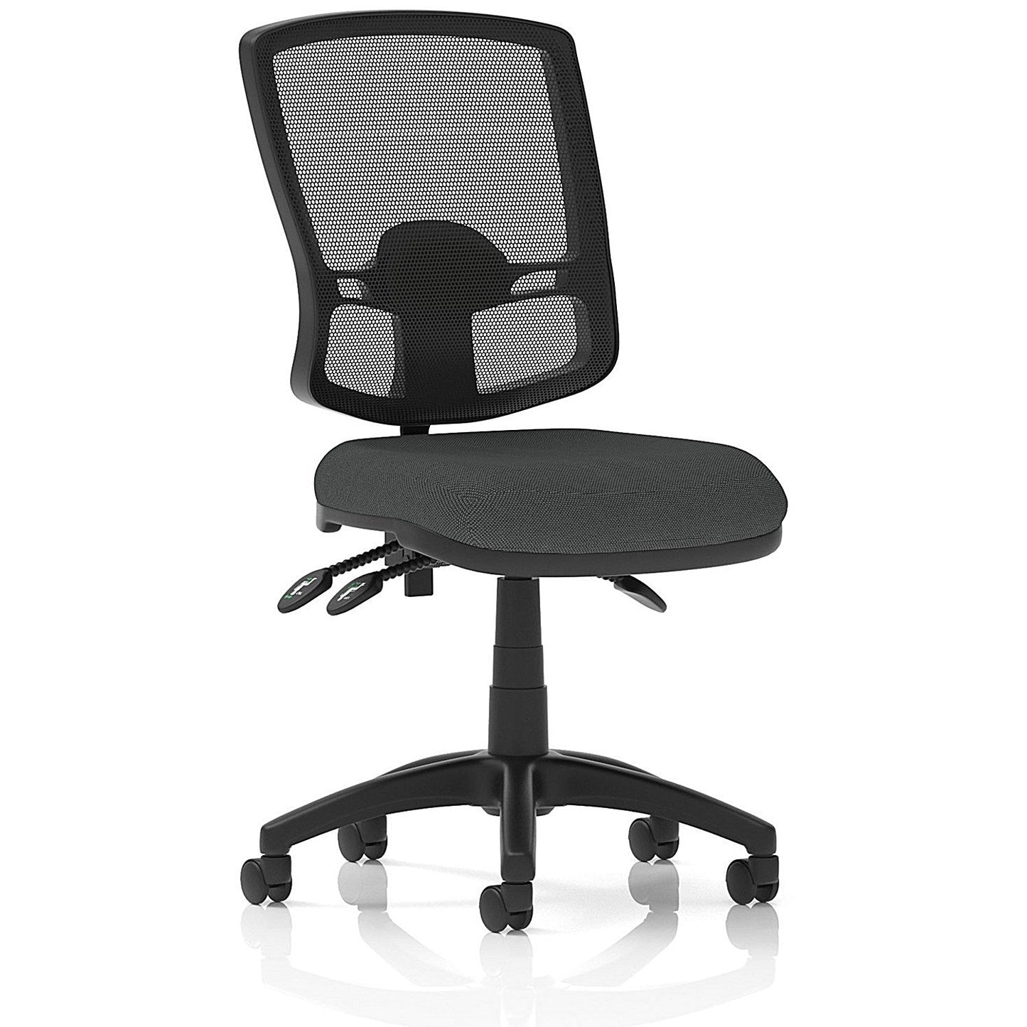 Eclipse Plus III Deluxe Mesh Back Lever Task Operator Chair, Quest Mussel Easy2Order : KCUP3576