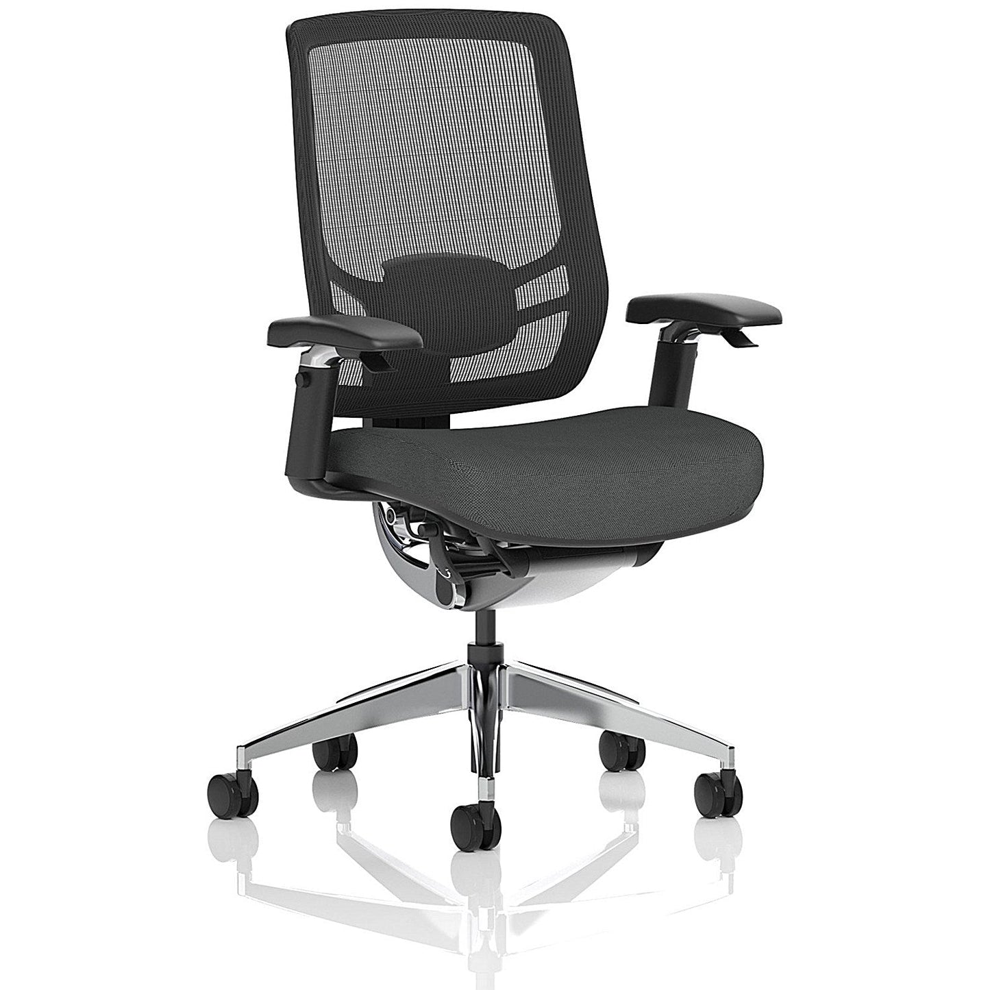 Ergo Click Mesh Back Chair, Height Adjustable Arms, Quest Mussel Easy2Order : KCUP3720