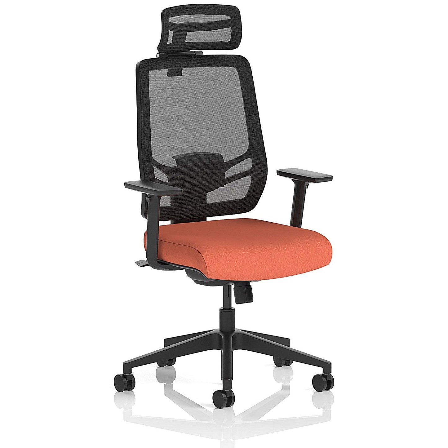 Ergo Twist Mesh Back Ergonomic Task Operator Office Chair With Headrest, Height Adjustable Arms, Quest Crab Easy2Order : KCUP3753