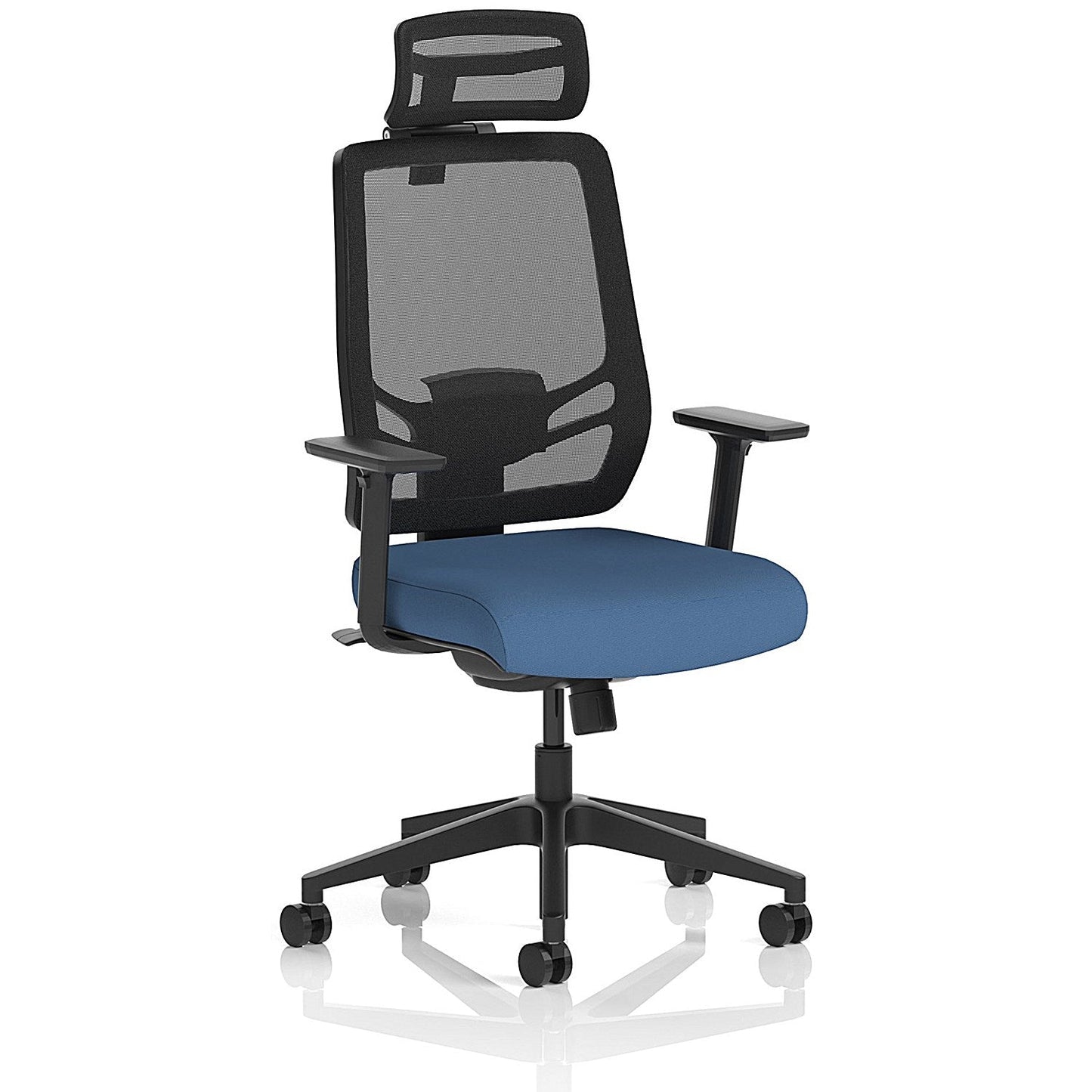 Ergo Twist Mesh Back Ergonomic Task Operator Office Chair With Headrest, Height Adjustable Arms, Quest Limpet Easy2Order : KCUP3755