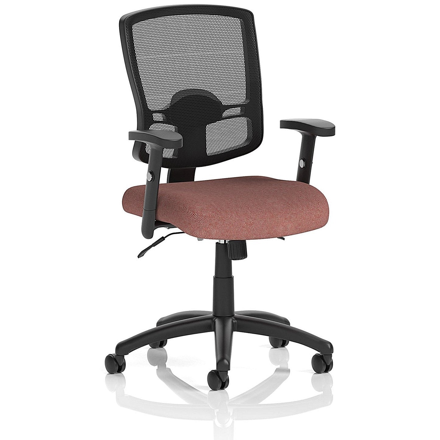 Portland II Mesh Back Chair, Height Adjustable Arms, Rivet Forge Easy2Order : KCUP4121