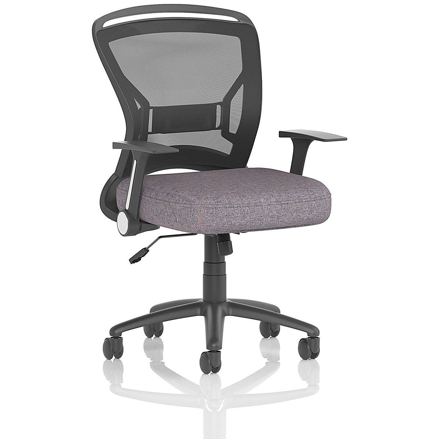 Zeus Mesh Back Task Operator Chair, Folding Arms, Rivet Fuse Easy2Order : KCUP4338