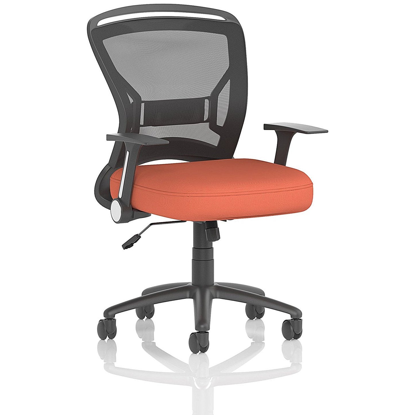 Zeus Mesh Back Task Operator Chair, Folding Arms, Quest Crab Easy2Order : KCUP4341