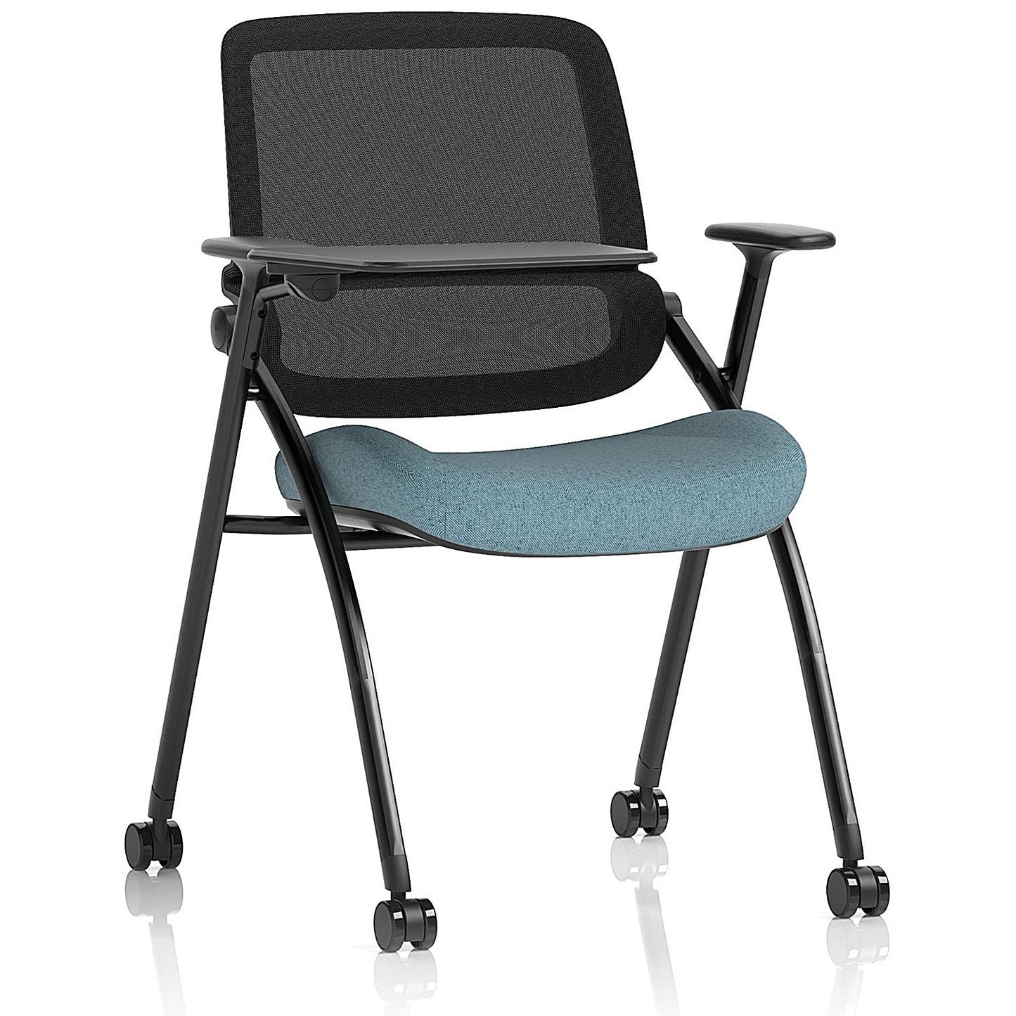 Capra Mesh Back Folding Training Chair With Writing Table, Rivet Quench Easy2Order : KCUP4479