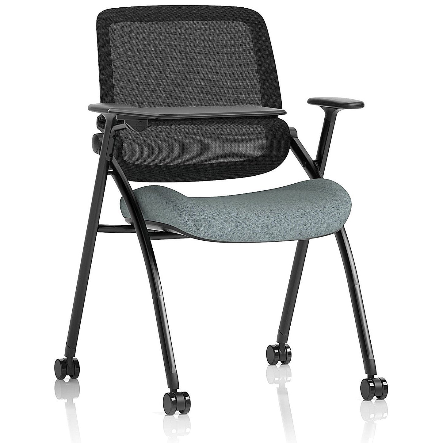 Capra Mesh Back Folding Training Chair With Writing Table, Rivet Tensile Easy2Order : KCUP4480