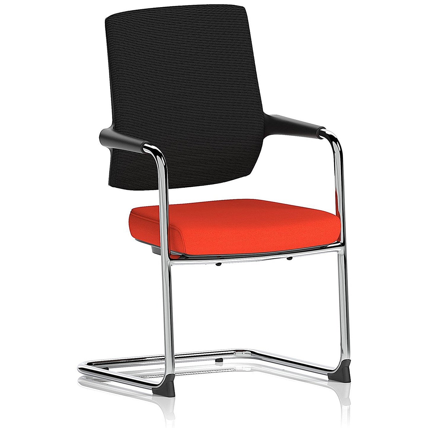 Vero Airmesh Back Cantilever Chair, Tabasco Orange Easy2Order : KCUP4527