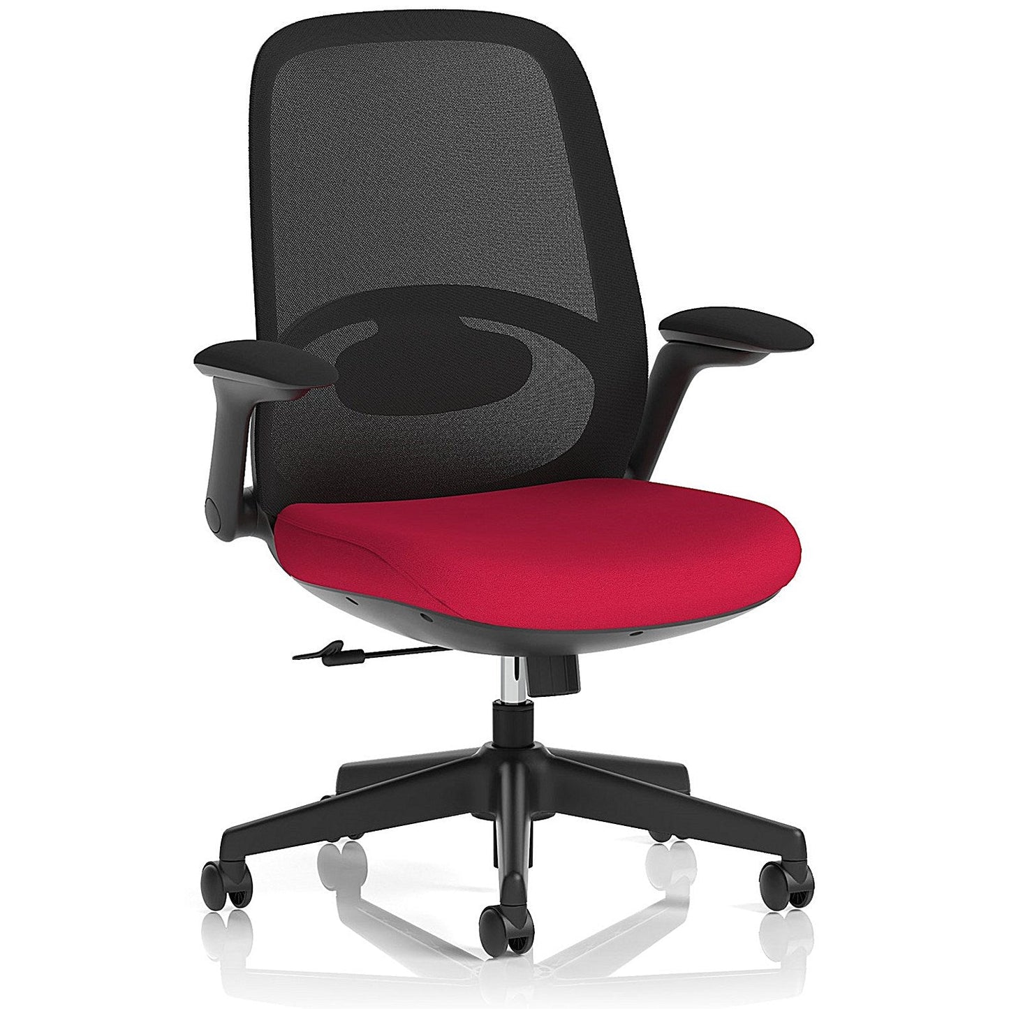 Crew 2 Task Operator Mesh Back Chair, Folding Arms, Bergamot Cherry Easy2Order : KCUP4541