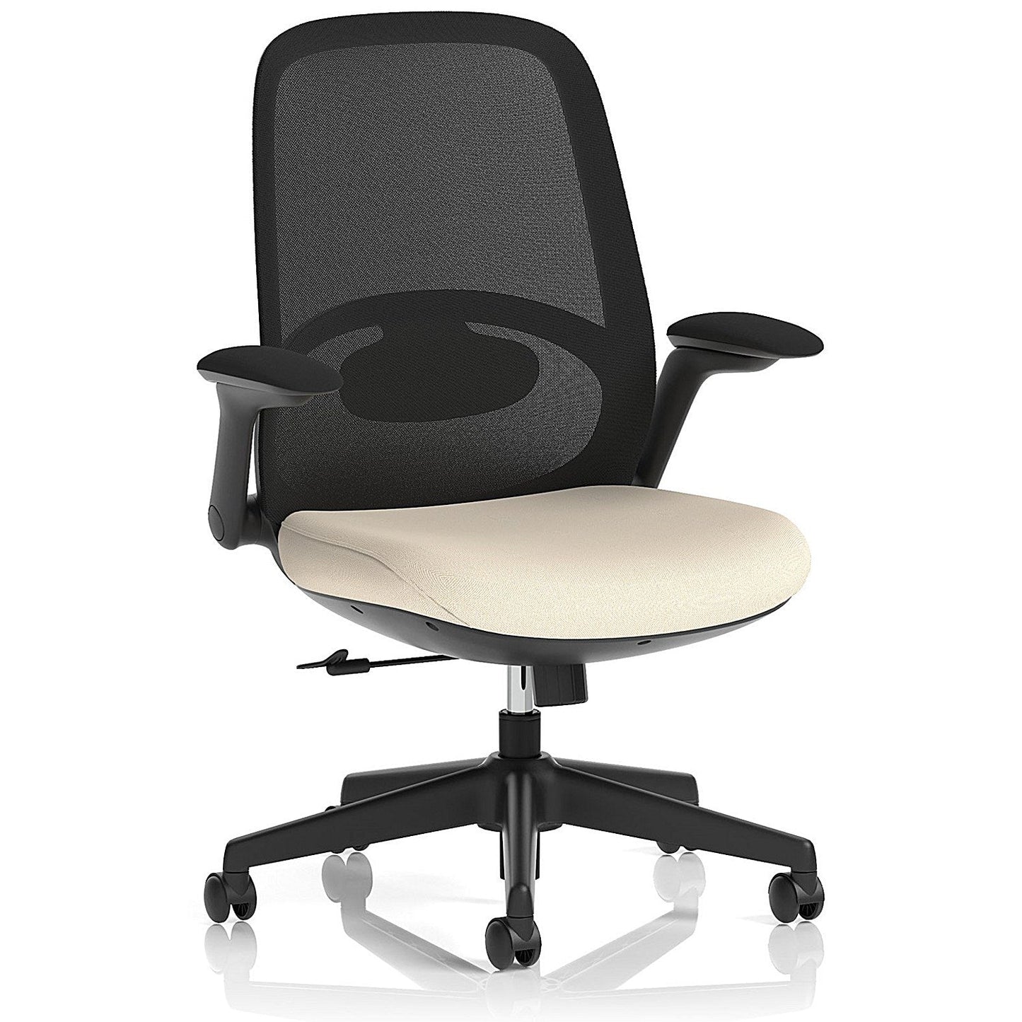Crew 2 Task Operator Mesh Back Chair, Folding Arms, Quest Salt Easy2Order : KCUP4557
