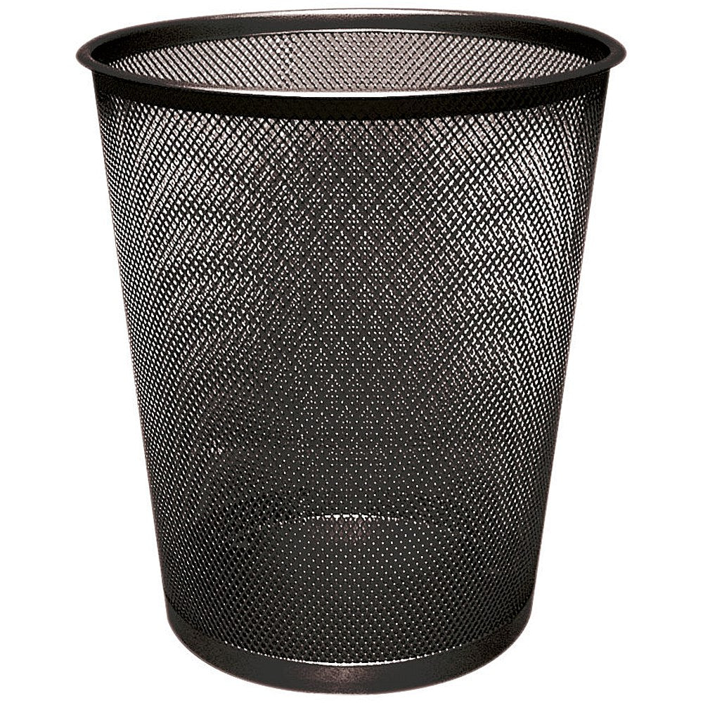 Q-Connect Waste Basket Mesh 18 Litre Black