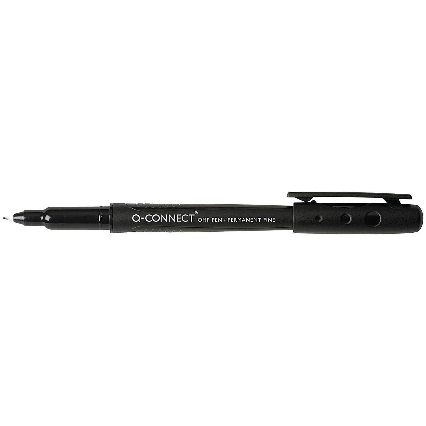 Q-Connect OHP Pen Permanent Fine Black (Pack of 10) Easy2Order : KF01068
