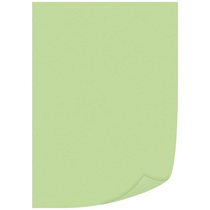 Q-Connect A4 Coloured Paper, Pastel Green, 80gsm, Ream (500 Sheets)