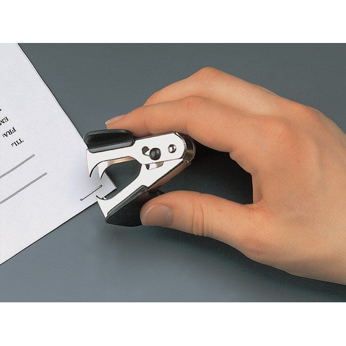 Q-Connect Staple Remover with Ergonomic Grip, Black