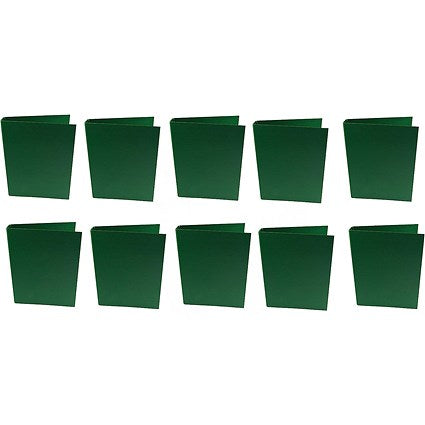 Q-Connect A4 Ring Binder, 2 O-Ring, 25mm Capacity, Green, Pack of 10