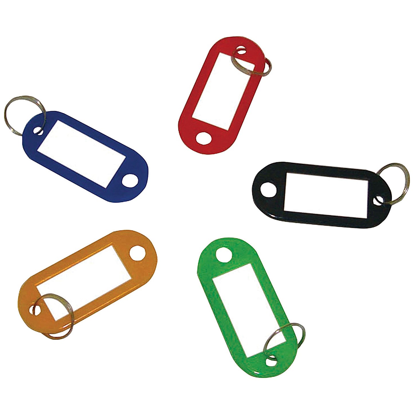 Q-Connect Key Fobs, Assorted, Pack of 60