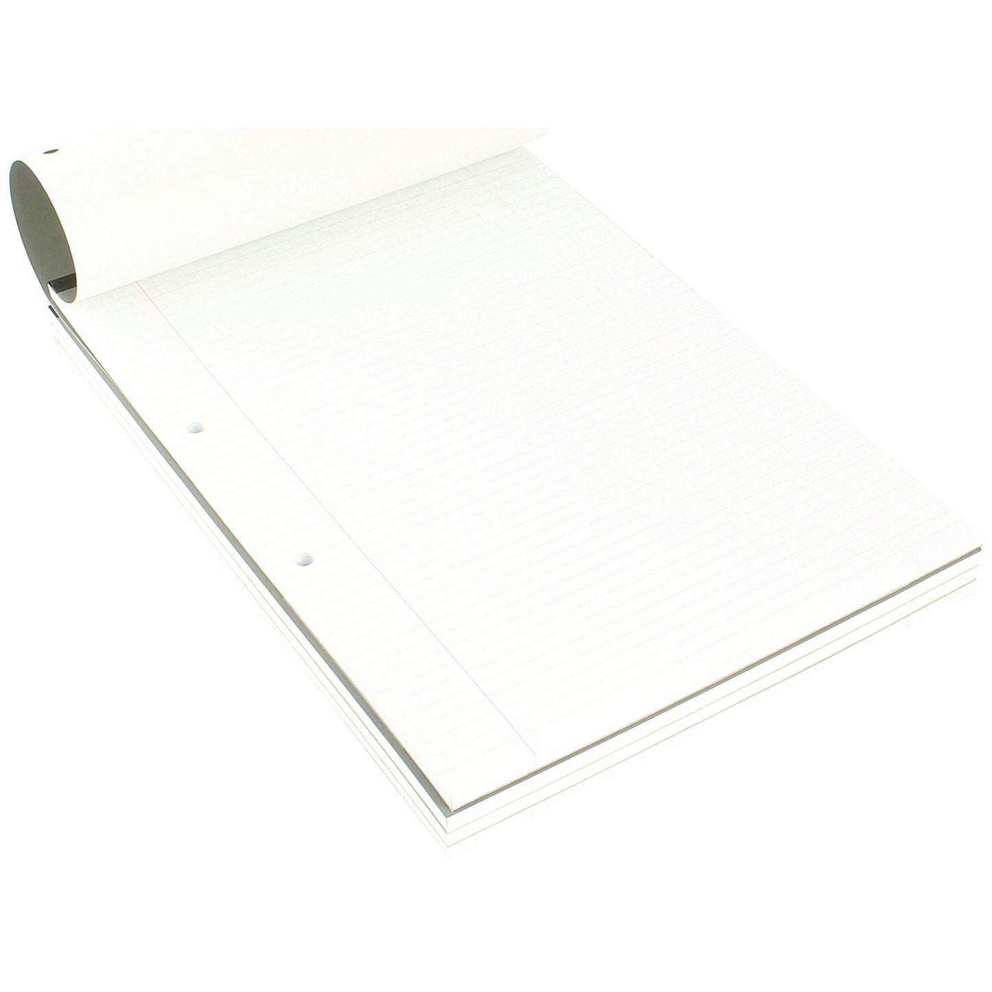 Q-Connect Refill Pad, A4, 6mm Ruled with Margin, 160 Pages, Pack of 10