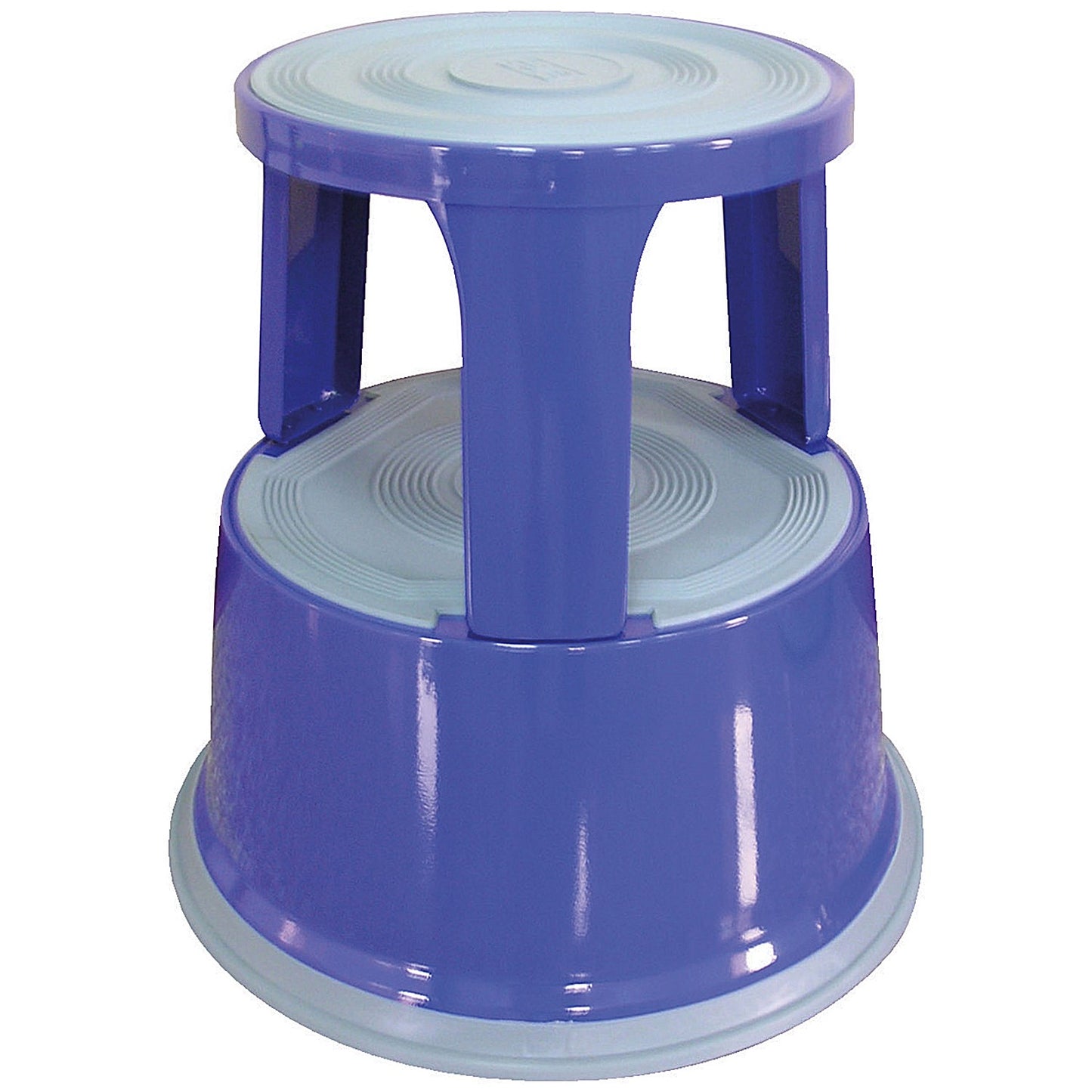 Q-Connect Metal Step Stool - Red