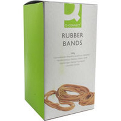 Q-Connect Rubber Bands No.10 31.75 x 1.6mm 500g