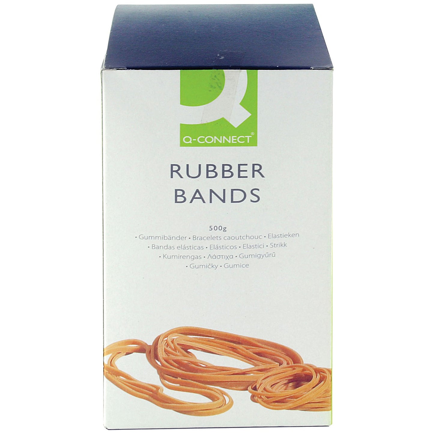 Q-Connect Rubber Bands Assorted Sizes 500g