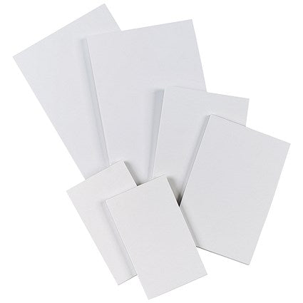 Q-Connect Scribble Pad, 148x105mm, Plain, 160 Pages, Pack of 20