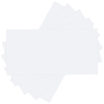 Q-Connect DL Envelopes, Self Seal, 90gsm, White, Pack of 1000
