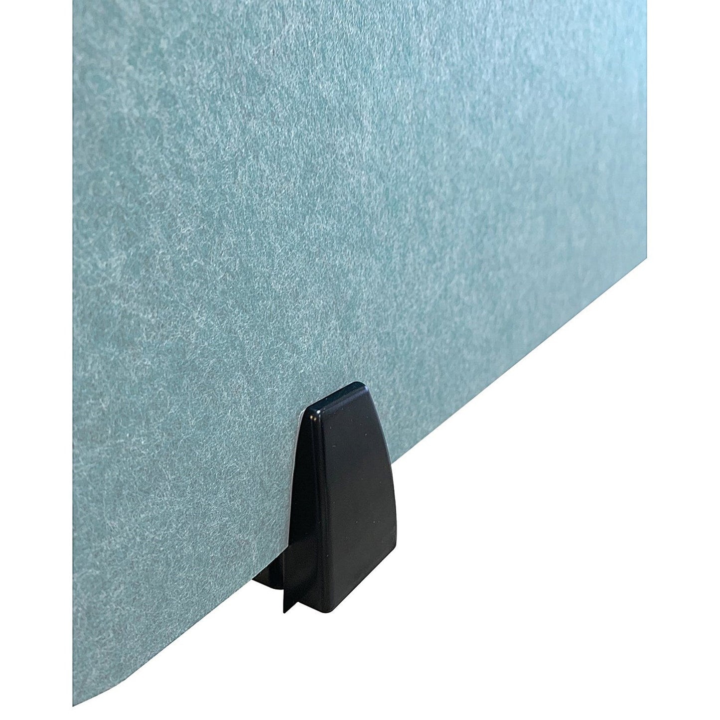 Serrion Under Desk Fixed Screen Holder for Single PET Bench Mounted Screen Black Easy2Order : KF70130