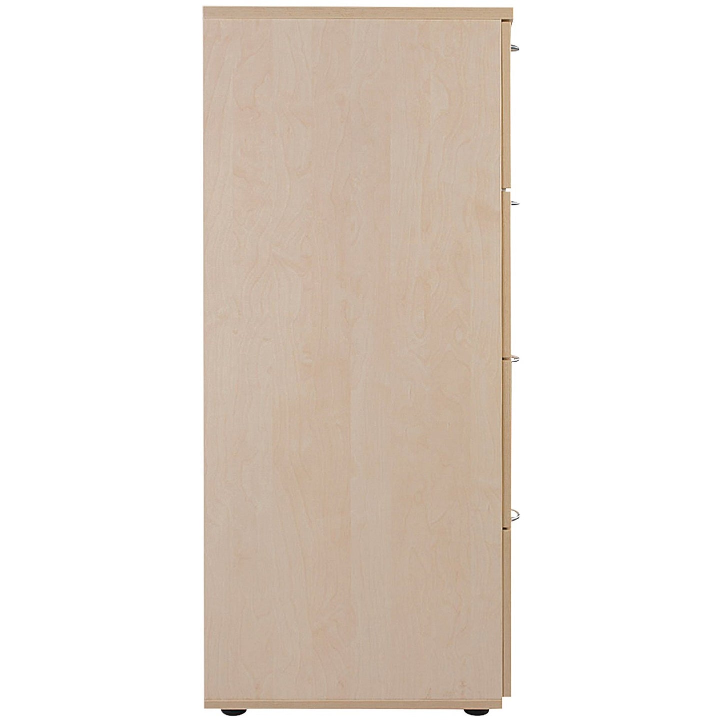 Jemini Foolscap Filing Cabinet, 4 Drawer, Maple
