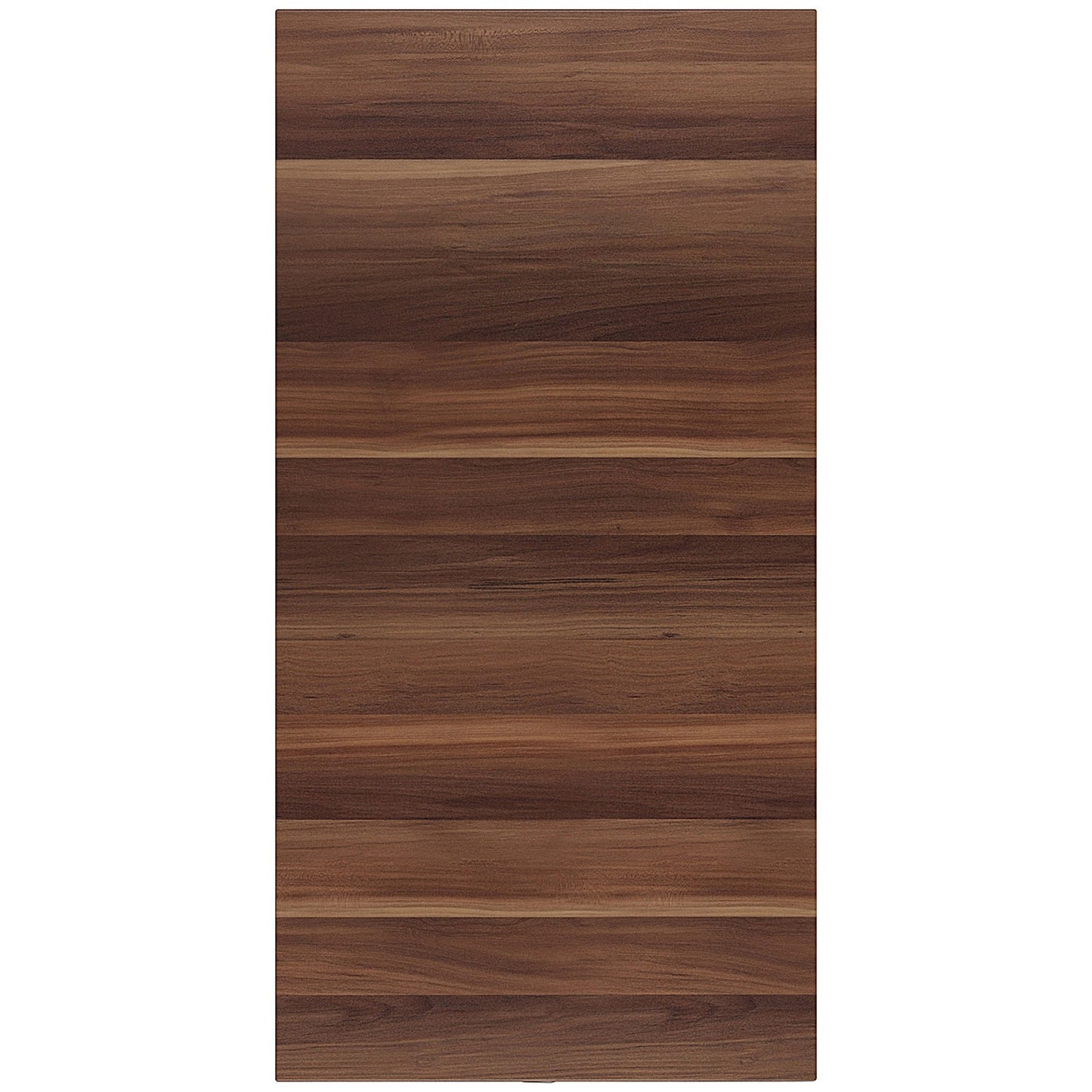 Jemini 3 Drawer Desk High Pedestal, 800mm Deep, Walnut