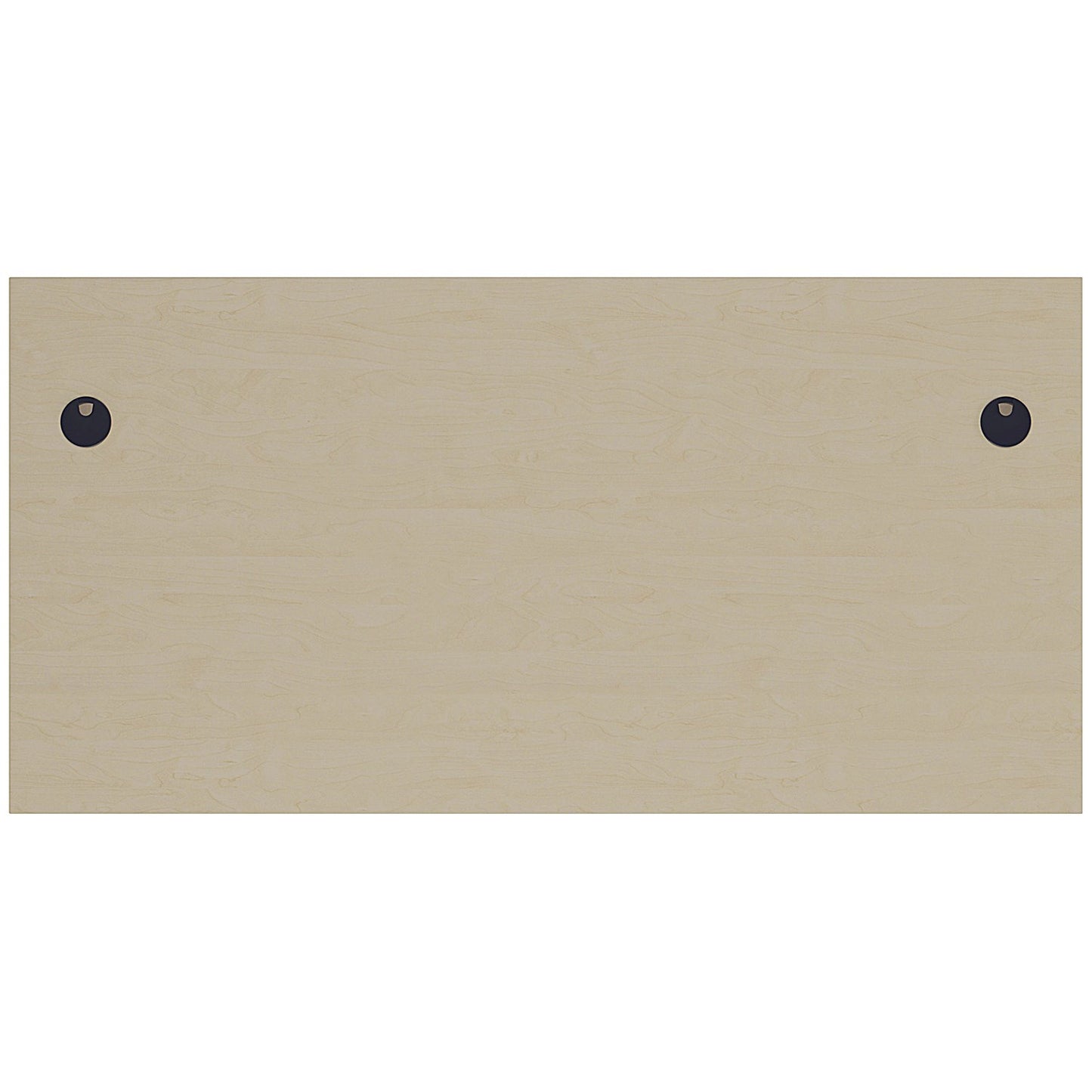 Jemini 1200mm Rectangular Desk, Panel End Leg, Maple