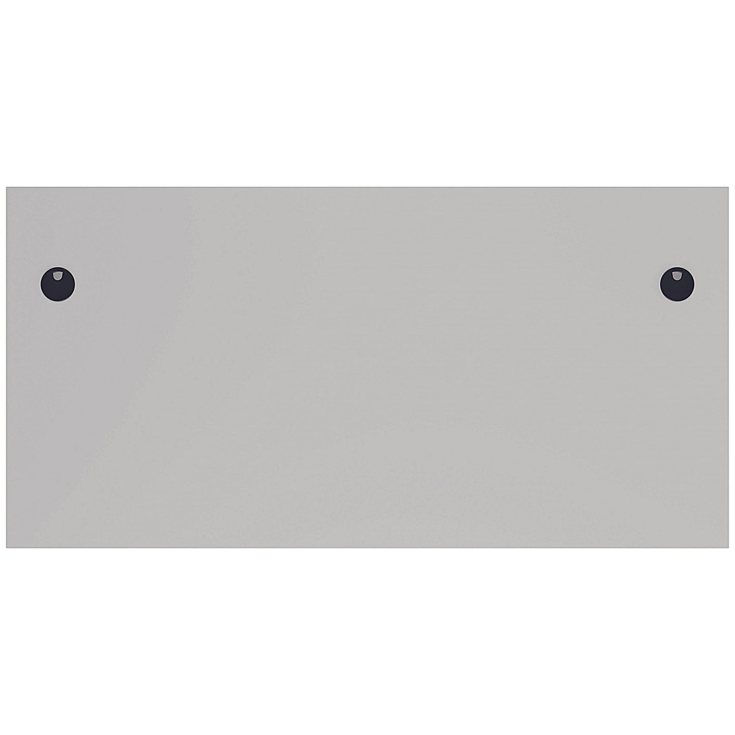 Jemini 1600mm Rectangular Desk, Panel End Leg, White