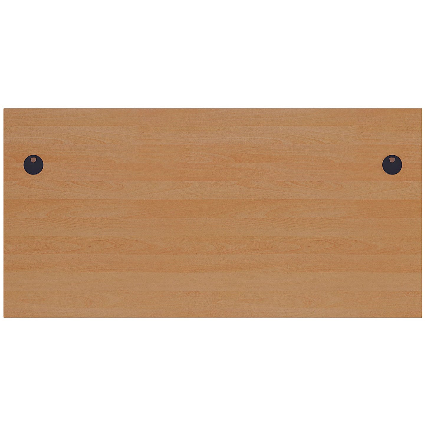 Jemini 1800mm Rectangular Desk, Panel End Leg, Beech